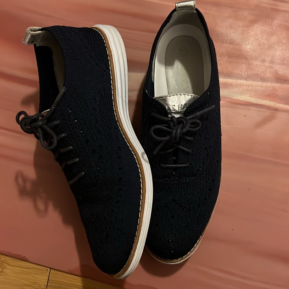 Cole Haan women wingtip lace up Oxford